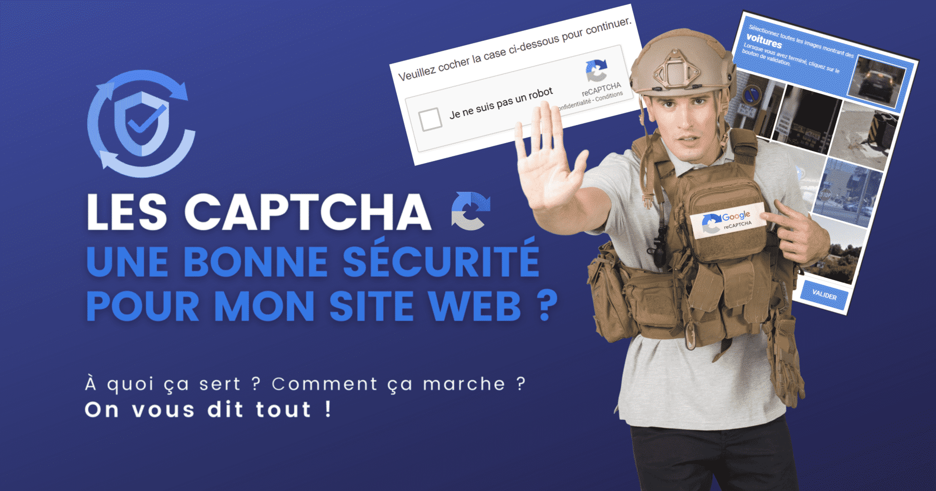 Les CAPTCHA : une bonne sécurité pour mon site web ? - Agence IDEO