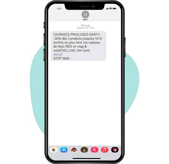 campagnes sms darty