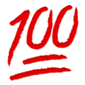 hundred points 1f4af