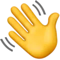 waving hand 1f44b